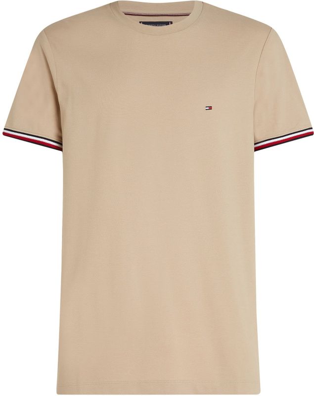 T-Shirt mit Label-Stitching