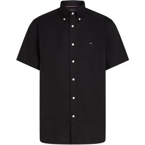 TOMMY HILFIGER Overhemd 'FLEX'  zwart