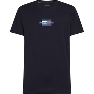 Tommy Hilfiger - Flag Box - T-shirt - Met Korte Mouwen