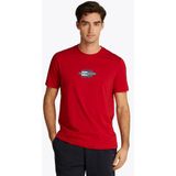 Tommy Hilfiger Kurzarmshirt "FLAG BOX TEE", Mit Rundhalsausschnitt