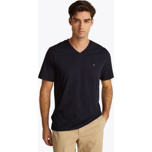 Tommy Hilfiger - Mw0mw39249 - T-shirt - Wit - 100% Regeneratief Katoen