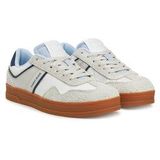 Tommy Hilfiger - Retro-moderne Sneakers - Grijs - Hoogwaardige Materialen