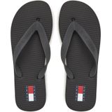 Tommy Jeans - Teenslippers - Zwart - 100% Thermoplastisch Polyurethaan