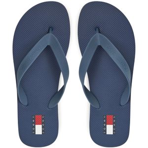 TOMMY JEANS TJM BEACH SANDAL Flip Flops - Blauw - Thermoplastisch Pol