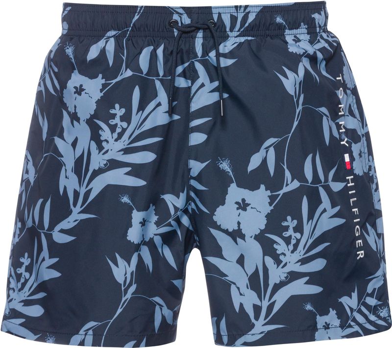 Tommy Hilfiger Zwemshort Donkerblauw - Elastische Tailleband