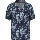 Tommy Hilfiger - Multicolor Fantasie - Overhemd - Korte Mouwen - Duurzaam Lyocell en Viscose