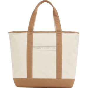 Tommy Hilfiger  Shopper Dames -  Katoen - TH Summer -  beige