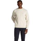 Tommy Hilfiger Heren ESS SEASONAL FLEECE CREWNECK MW0MW40000 Pullover Sweatshirt, Beige, XS, Beige (Gemêleerde Havermelk), XS