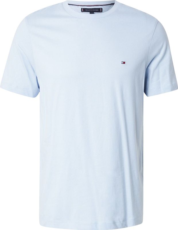 Tommy Hilfiger - Casual T-shirt - Zwart - 100% Regeneratief Katoen