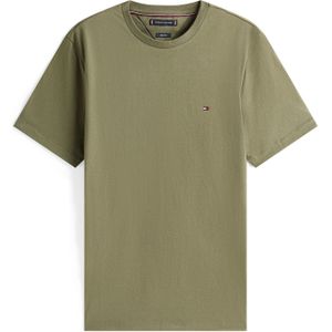 Tommy Hilfiger - T-shirt Essential - Groen - Katoen - Regular-fit