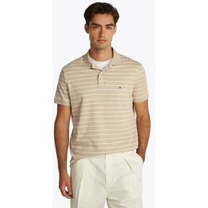Tommy Hilfiger - Polo - Beige - 100% Biologisch Katoen