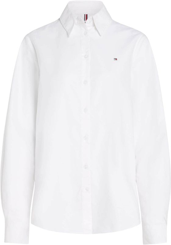 Tommy Hilfiger Blouse Oxford Relaxed Fit Wit dames