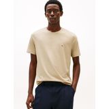 Tommy Hilfiger - ESS Seasonal REG FIT Solid TEE - T-shirt - Khaki - Katoen