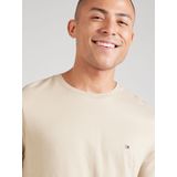 Tommy Hilfiger T-shirt Korte Mouw O-hals - Beige