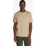 Tommy Hilfiger - ESS Seasonal REG FIT Solid TEE - T-shirt - Khaki - Katoen