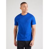 Tommy Hilfiger - Ess Seasonal Reg Fit Solid Tee - T-shirt - Blauw - Korte Mouwen