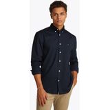 Overhemd - Effen - Katoen - Lange Mouw - Regular Fit