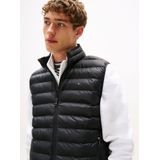 Tommy Hilfiger - MW0MW39989 - Opvouwbaar Gewatteerd Vest - Zwart - Casual - Nylon