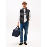 Tommy Hilfiger - MW0MW39989 - Opvouwbaar Gewatteerd Vest - Zwart - Casual - Nylon
