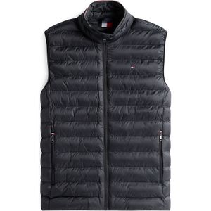 Tommy Hilfiger - Core Packable - Vest - Zwart - Gerecycled Nylon