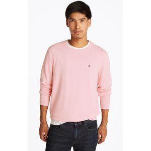 Tommy Hilfiger - Essential Crew Neck Trui - Roze - Katoen