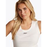 Tommy Jeans - Top - Navy / Wit - Blousetop