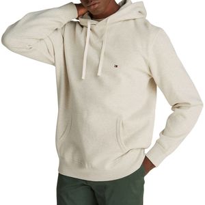 Tommy Hilfiger - Herenhoodie - Mêlée - Katoenmix - Capuchon met Tunnelkoord