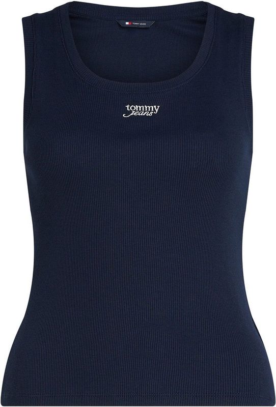 TOMMY HILFIGER - DW0DW21369 - Top - Zwart - Katoen