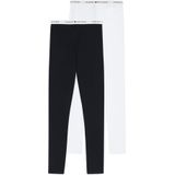 TOMMY HILFIGER Leggings  rood / zwart / wit