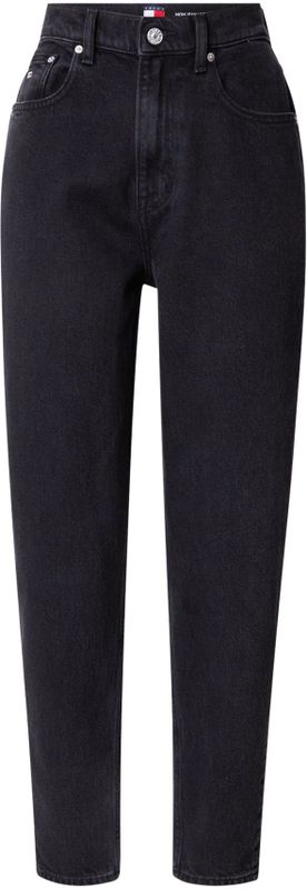Tommy Jeans Vrouwen MOM Jean UHR TPR AI4185 DW0DW21389, Denim (Denim Zwart), 24W/28L, Denim (Denim Zwart), 24W / 28L