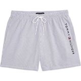 Tommy Hilfiger - Zwemshort - Wit en Blauw - Polyester