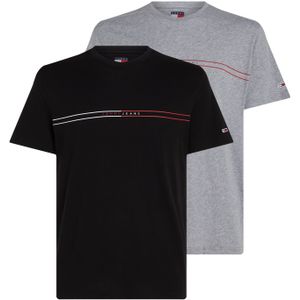 T-shirt met labelprint