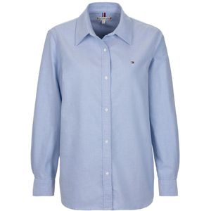 Tommy Hilfiger - Overhemd - Donkerblauw - 100% Katoen
