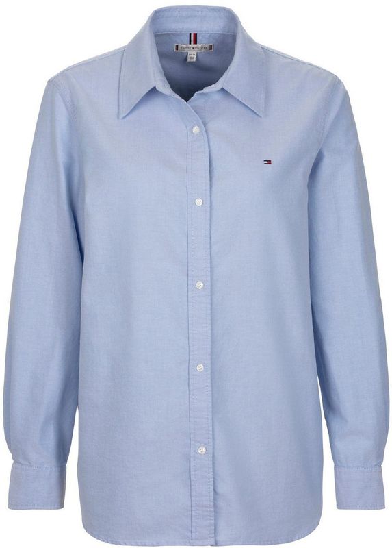 Tommy Hilfiger - Overhemd - Donkerblauw - 100% Katoen