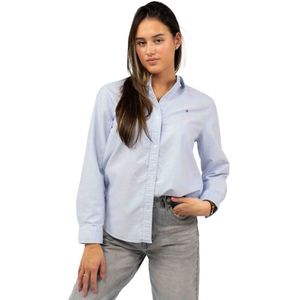 TOMMY HILFIGER Blouse  blauw / navy / rood / wit