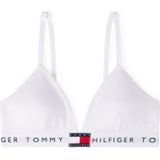 Tommy Hilfiger - RP TRIANGLE - Triangel-bh - Wit - Grote Maten