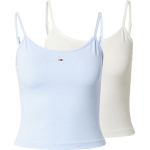 Tommy Jeans Spaghettitop »TJW 2PACK ESSENTIAL STRAP TOP«, (Packung, 2er), mit Logo-Flag