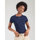 Tommy Jeans - Tjw 2pack Slim Essential Rib S/S - T-shirt - Veelkleurig (ecru/donkermarine)