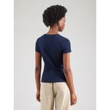 Tommy Jeans - Tjw 2pack Slim Essential Rib S/S - T-shirt - Veelkleurig (ecru/donkermarine)