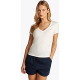 Tommy Jeans - Basic Shirt - Katoen - Casual Design - Korte Mouwen