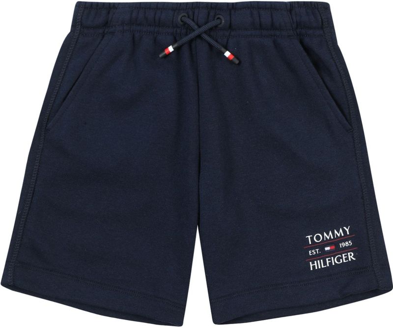 TOMMY HILFIGER Broek  navy / wit