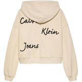 CK - Sweatshirt - Meisjes - Katoen/Polyester/Elastaan - Relaxed Fit - Capuchon