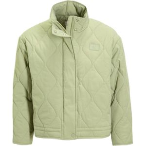 Calvin Klein - Jas - Lichtgroen - Met Rits- en Drukknoopsluiting