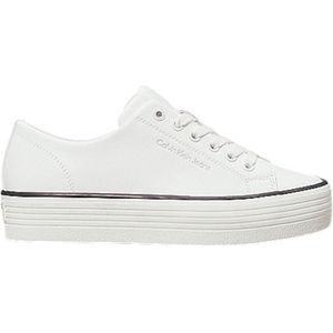 Calvin Klein - Sneakers - Wit - Leer
