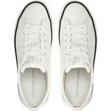 Calvin Klein - Lace-Up Sneakers - Zwart - Synthetisch - Vetersluiting