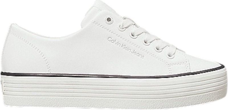 Calvin Klein - Lace-Up Sneakers - Zwart - Synthetisch - Vetersluiting