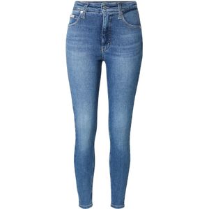 Calvin Klein - Super Skinny Fit Jeans - Blauw - Katoenmix
