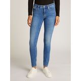 Calvin Klein - Skinny Jeans - Medium Blauw - Powerstretch Denim