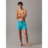 Calvin Klein - Medium Drawstring - Zwemslip - Blauw - Polyester