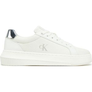 Sneakers Calvin Klein Jeans Chunky Cupsole Low Mg YW0YW01769 Weiß